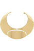 Lanvin Gold 'Oracle' Oversized Collar Choker Necklace SS2013