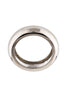 Alexis Bittar Silver Dome Bangle Bracelet