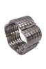 Armani Gunmetal Rivet Scallop Bracelet