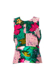 Balenciaga Floral Print Structured Top Spring Summer 2008 Collection