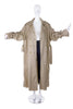 Burburry Extreme Oversize Classic Trench Coat with Raw Edges