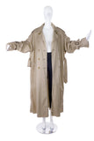 Burburry Extreme Oversize Classic Trench Coat with Raw Edges