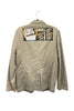 Comme des Garçons Light Taupe Canvas "End of Days" Canvas Blazer Jacket