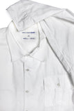 Comme des Garçons White Utilitarian Oversized Shirt with Multiple Pockets
