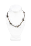Dsquared2 Silver Chain Barb Wire Necklace