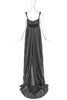 Yves Saint Laurent by Tom Ford Black Organza Empire Waist Finale Gown Dress FW2002