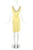 Miu Miu Yellow Top and Skirt Set with Embellishment SS2004 - BOUTIQUE PURCHASE PRICE
