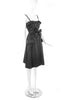 Geoffrey Beene Satin Dress with Pockets and a Bow - BOUTIQUE PURCHASE PRICE