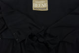 Geoffrey Beene Satin Dress with Pockets and a Bow - BOUTIQUE PURCHASE PRICE