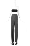 Yves Saint Laurent Grey Wool Fitted Menswear Trouser - BOUTIQUE PURCHASE PRICE