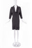 Balenciaga by Nicolas Ghesquiere Black Neoprene Scuba Collection Cowl Neck Shift Dress - BOUTIQUE PURCHASE PRICE