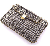 Anndra Neen Antique Brass Cage Clutch