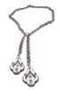Lanvin Bolo Necklace with Small Mirror Pendants FW2010 - BOUTIQUE PURCHASE PRICE