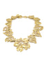 Yves Saint Laurent Gold and Diamond Leaf Statement Necklace - BOUTIQUE PURCHASE PRICE