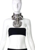 Lanvin Dedale Art Deco Crystal Collar Pendant