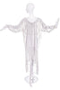 Faith Connection White Lace Silk Oversized Nightgown Dress