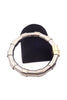 Lanvin Silver Riveted Tubes Choker Necklace FW2014