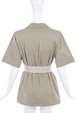 Saint Laurent Rive Gauche Safari Jacket Circa 1960's