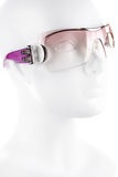Christian Dior Pink Clear Y2K Sunglasses Galliano Era