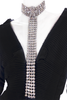 Dolce Gabbana Crystal Waterfall Oversized Choker Necklace Fall 2001