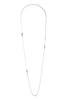 Eddie Borgo Gold and Silver Cross Spike Necklace Set