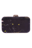 Givenchy Black Panther Minaudière Clutch with Gold Hardware FW2011 - BOUTIQUE PURCHASE PRICE