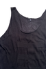 Helmut Lang Black Conceptual Rib Cage Tank Top Men's Runway Show 2003