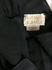 Antonio Berardi Black Chiffon Hankerchief Hem Flamingo Dress
