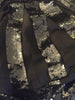 Oleg Cassini Black Silk and Sequin Suit Blazer and Louis Feraud Flouncy Sequin Chiffon Skirt