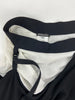 Ann Demeulemeester Black Side Drop Ruched Skirt - BOUTIQUE PURCHASE PRICE