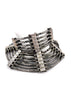 Lanvin Dedale Silver Crystal Art Deco Choker Necklace Runway Spring Summer 2013