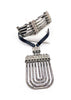 Lanvin Dedale Silver Crystal Art Deco Choker Necklace Runway Spring Summer 2013
