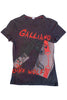John Galliano Black and Red Paint "Lone Wolf" T-Shirt SS2001