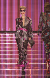John Galliano Black & White Chiffon Dress FW2003 "Joan Crawford" Collection