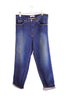 Junya Watanabe Dark Blue Baggy Denim Pants