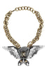 Lanvin Art Deco Eagle Runway / Ad Campaign Necklace SS2012