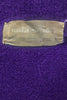 Mila Schön Purple Wool Felt Coat circa 1960's - BOUTIQUE PURCHASE PRICE