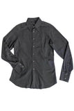 Miu Miu Menswear Black Fitted Button-Up Shirt