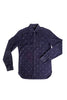 Neil Barrett Navy Blue North Star Pattern Button-Up Shirt