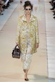 Rochas Velvet Burn Out Iridescent Flower Dress SS2014 - BOUTIQUE PURCHASE PRICE