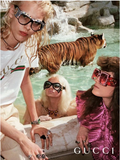 Gucci Pink "Hollywood Forever" Diamond Sunglasses