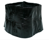 Chanel Black Chiffon Drape Gown Dress with a Patent Leather Corset