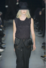 Ann Demeulemeester Black Asymmetric One Strap Overall Jumpsuit Fall 2003 Runway