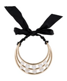Lanvin Gold Crystal Cage Neck Choker Necklace Fall 2009 Runway