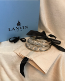 Lanvin Gold Crystal Cage Neck Choker Necklace Fall 2009 Runway