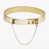 Eddie Borgo Gold Safety Chain Choker Necklace