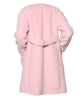 Rochas Pale Pink Teddy Bear Coat - BOUTIQUE PURCHASE PRICE