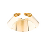 Lanvin Gold 'Oracle' Oversized Collar Choker Necklace SS2013