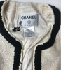 Chanel Ivory and Black Tweed Jacket - BOUTIQUE PURCHASE PRICE
