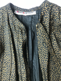 Saint Laurent Gold Speckled Rain Coat Blouson Jacket - Spring Summer 1981 Prêt-à-porter collection - BOUTIQUE PURCHASE PRICE